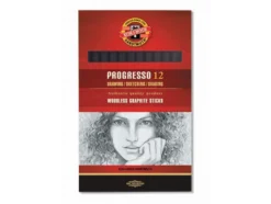 Koh-i-Noor Progresso Grafittstift 8911 rund 6B