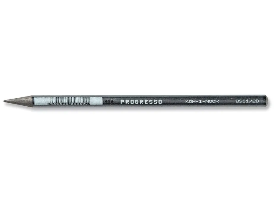 Koh-i-Noor Progresso Grafittstift 8911 rund 2B