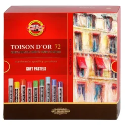 Koh-i-Noor Soft Pastelkritt Rund 8517 Sett – 72stk