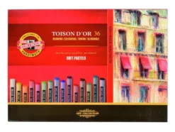 Koh-i-Noor Soft Pastelkritt Rund 8515 Sett – 36stk