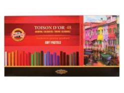 Koh-i-Noor Soft Pastellkritt Firkantet 8586 Sett – 48stk