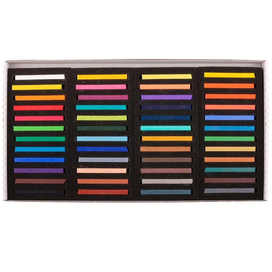 Koh-i-Noor Soft Pastellkritt Firkantet 8586 Sett – 48stk