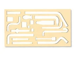 Koh-i-Noor Template Sjablong Kjemi