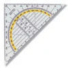 Koh-i-Noor Trekantlinjal m/gradskive 14cm – 180°