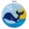 Ladybird Borderisett – Long Stitch – Whale Song