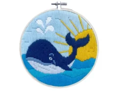 Ladybird Borderisett – Long Stitch – Whale Song