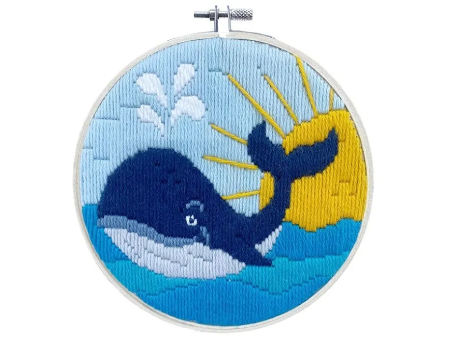Ladybird Borderisett – Long Stitch – Whale Song