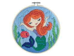 Ladybird Borderisett – Long Stitch – Mermaid Song
