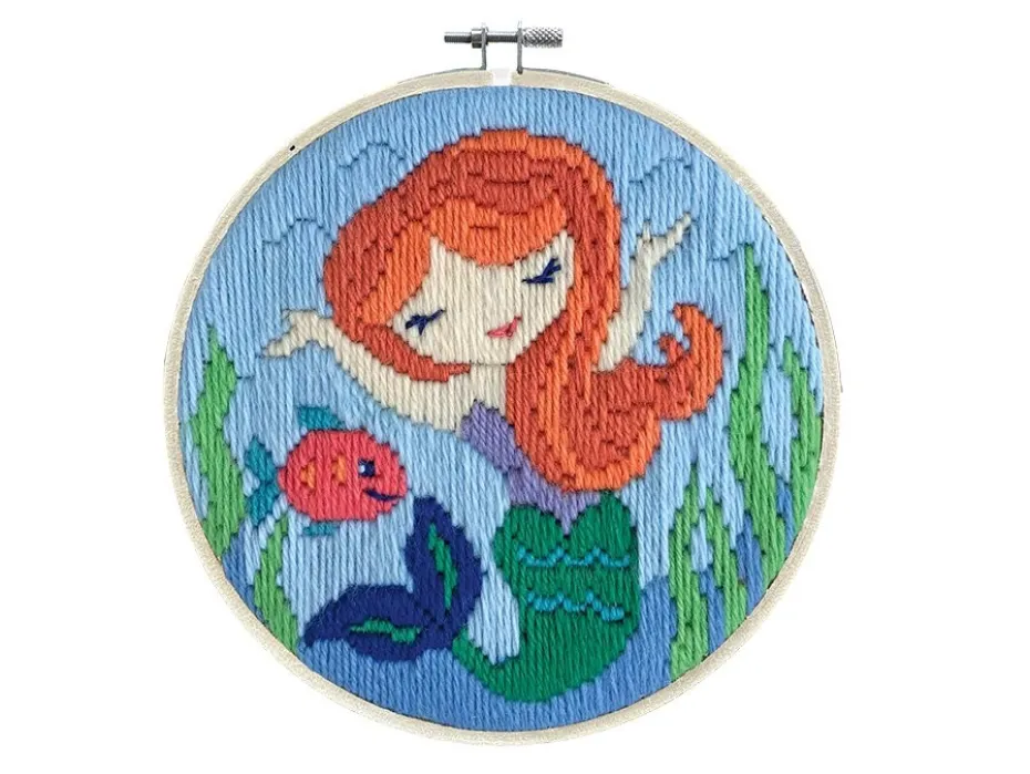 Ladybird Borderisett – Long Stitch – Mermaid Song