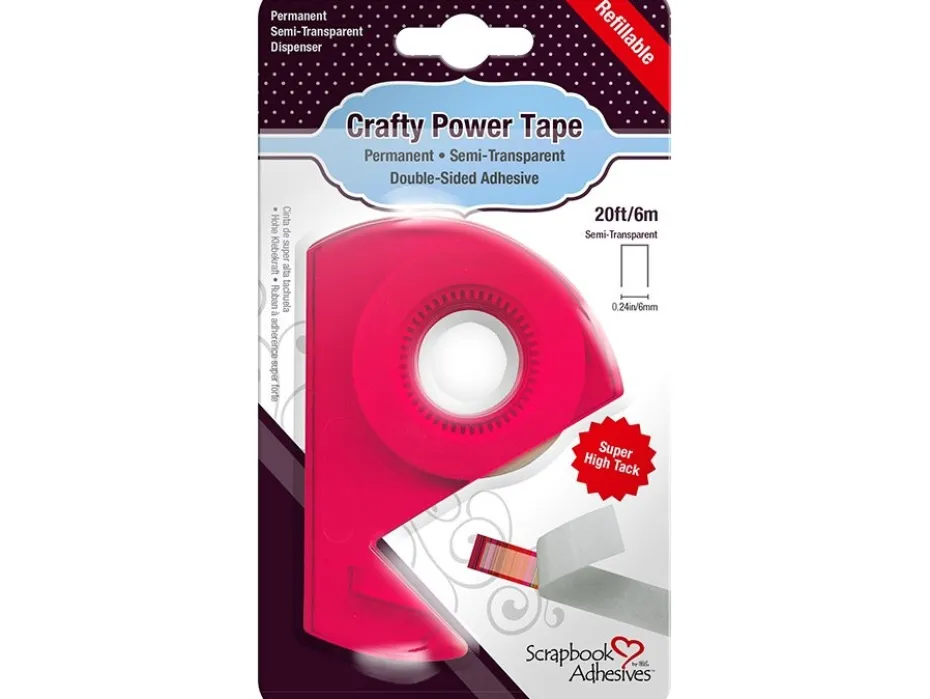 3L Crafty Power Tape – Tape Dispenser – 6mm x 6m