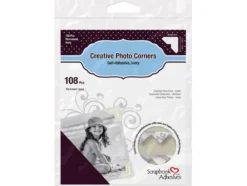 3L Photo Corners Classic 108 stk – Ivory