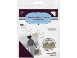3L Photo Corners Classic 108 stk – Kraft