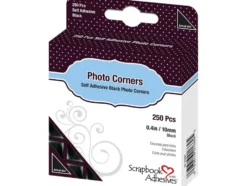 3L Photo Corners 250stk – Svart