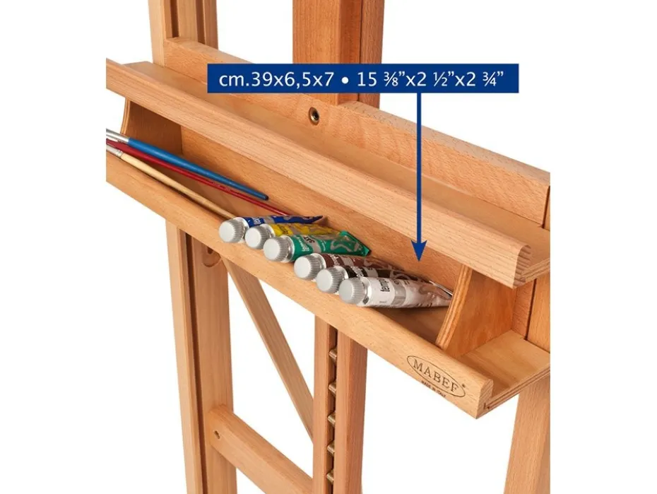 Mabef Atelierstaffeli M/09 – Basic studio easel w/tray
