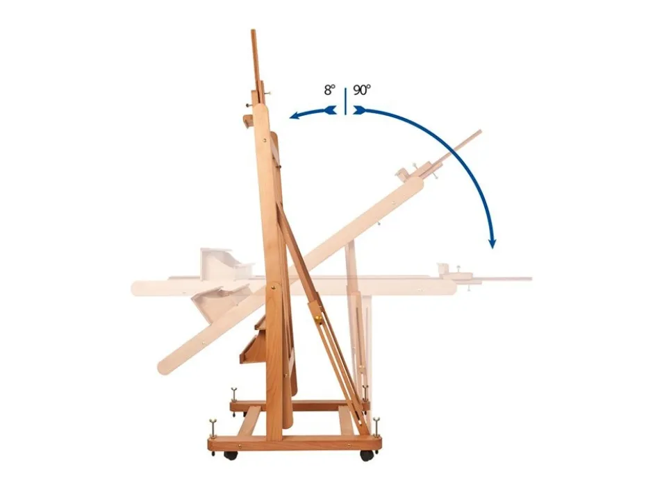 Mabef Atelierstaffeli M/18 – Convertible studio easel