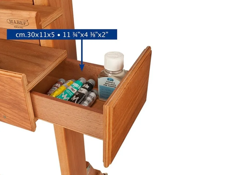 Mabef Atelierstaffeli M/04.Plus – Studio easel w/crank