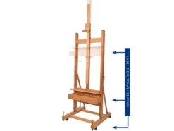 Mabef Atelierstaffeli M/05 – Small studio easel w/crank