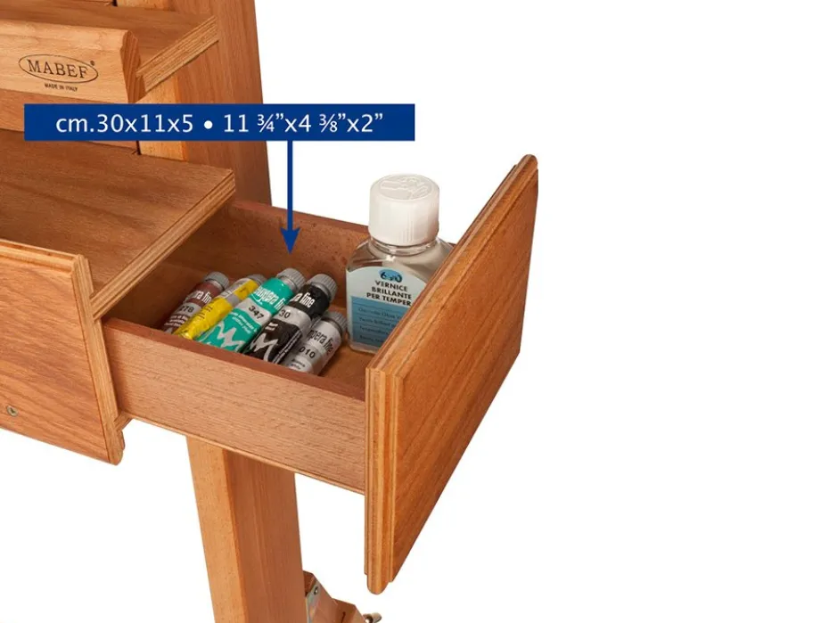Mabef Atelierstaffeli M/04 – Studio easel w/crank