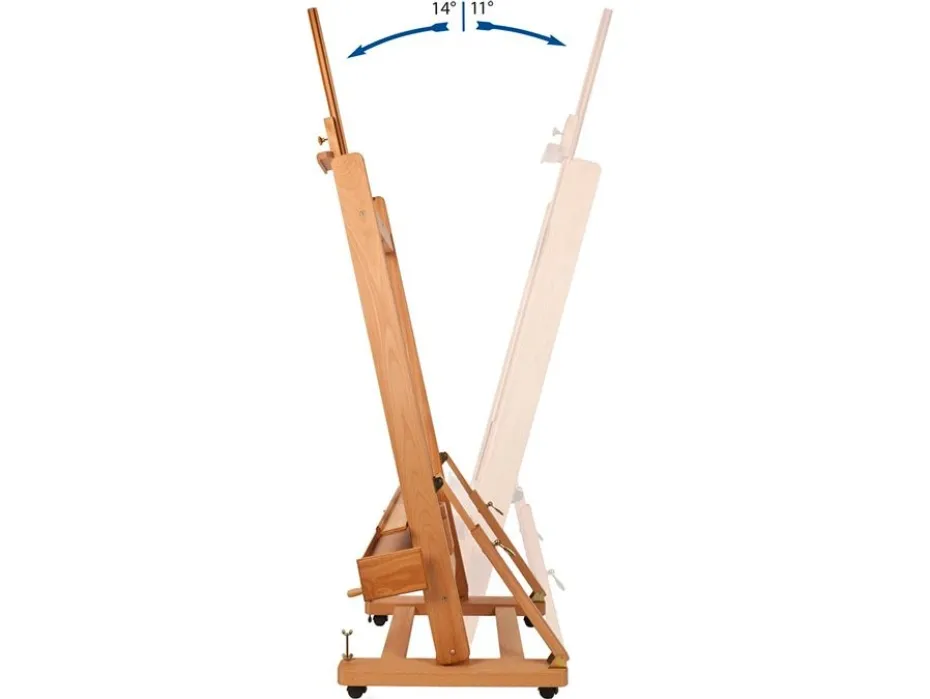 Mabef Atelierstaffeli M/04 – Studio easel w/crank