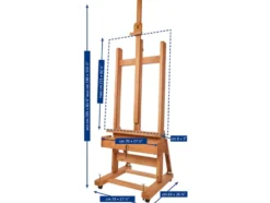 Mabef Atelierstaffeli M/04 – Studio easel w/crank