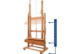 Mabef Atelierstaffel M/02 Plus – Double mast studio easel