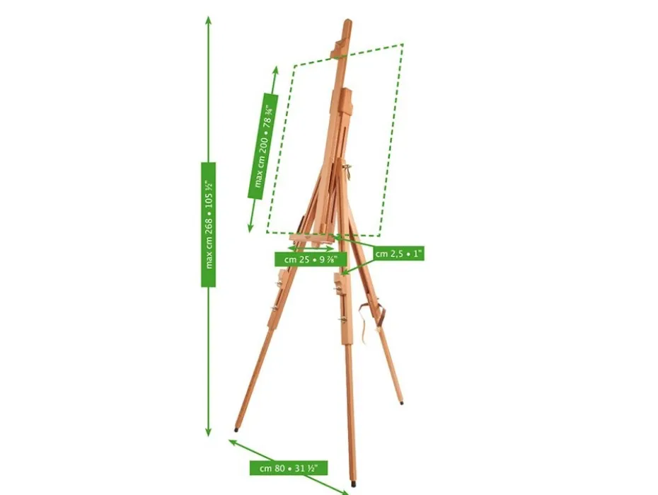 Mabef Feltstaffeli M/32 – Giant field easel