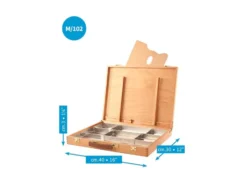 Mabef Malerkasse M/102 – 400x300x30mm – Wooden box