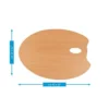 Mabef Trepalett – Oval 30x40cm