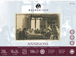 Magnani Annigoni Drawing Tegneblokk 250g 25ark – 18x26cm