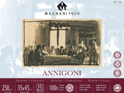Magnani Annigoni Drawing Tegneblokk 250g 25ark – 35x45cm