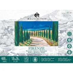 Magnani Firenze Acryl 400g 15 ark – 18x26cm