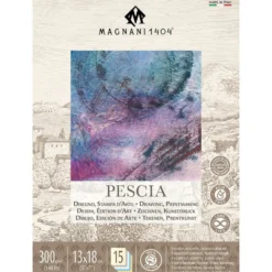 Magnani Pescia Papirblokk 300g – 15ark 13x18cm – Mix