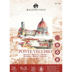 Magnani Ponte Vecchio Drawing Tegneblokk 220g – 18x26cm