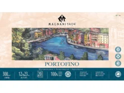 Magnani Portofino Akvarellblokk HP 300g 20ark – 12x23cm