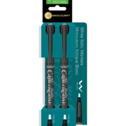 Manuscript Callicreative Marker 2,5mm – Sett 2 hvite