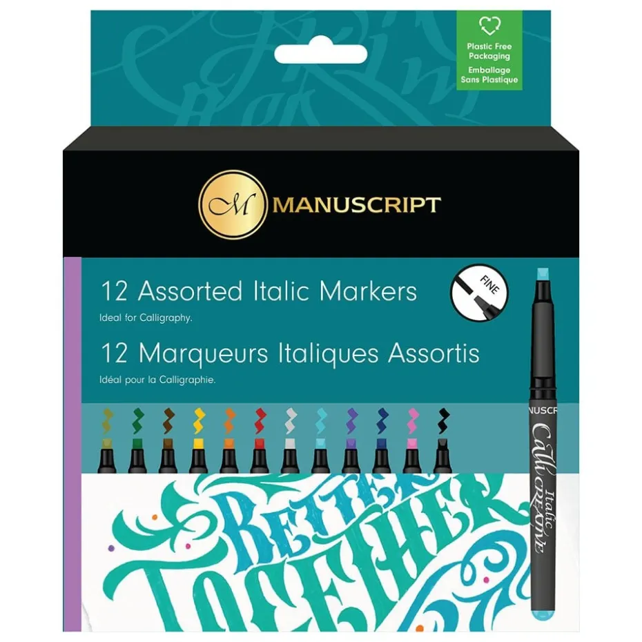 Manuscript Callicreative Marker 1,4mm – Sett 12 ass.