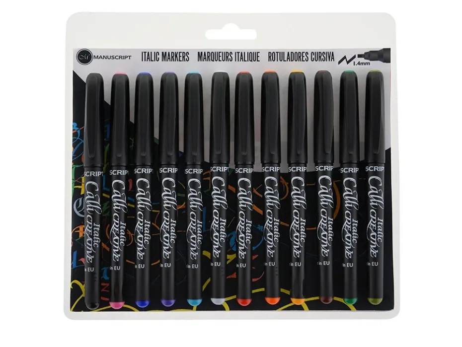 Manuscript Callicreative Marker 1,4mm – Sett 12 ass.
