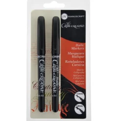 Manuscript Callicreative Marker Sett – 2 ass. Sort