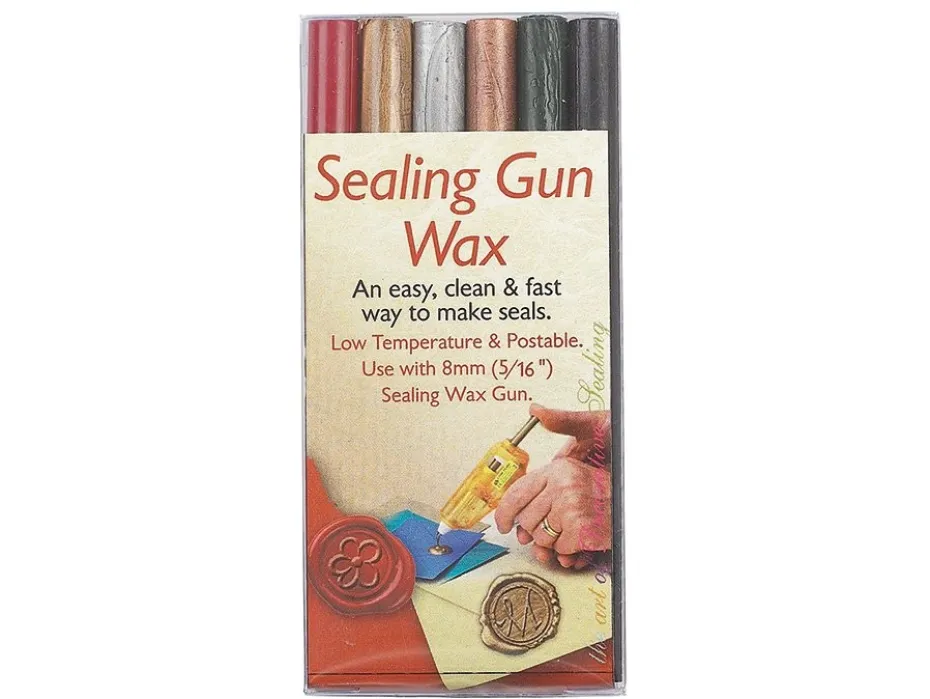 Manuscript Sealing Gun Wax – Tradisjonell mix – 6stk