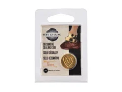 Manuscript Wax Sealing Coin – Hjerte