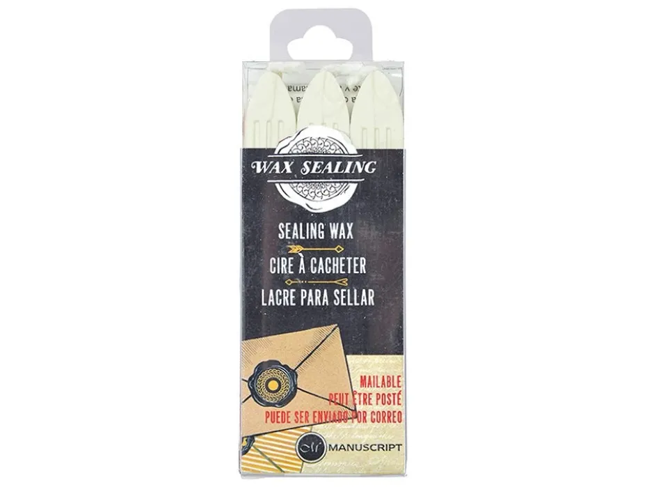 Manuscript Wax Sealing Lakkstang Sett 3stk – Perlemor