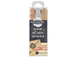 Manuscript Wax Sealing Lakkstang Sett 3stk – Metallic