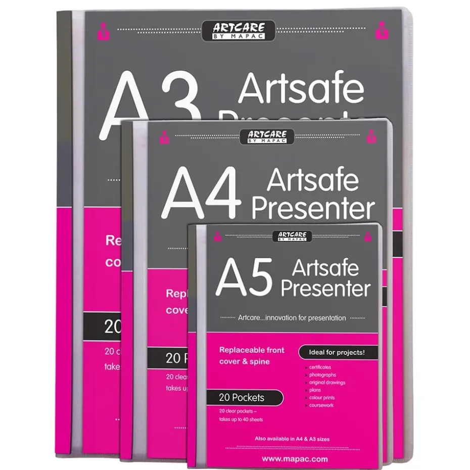 Mapac Artsafe Presenter 20 lommer – A3