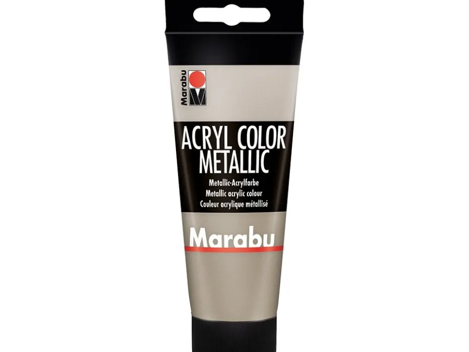 Marabu Acryl Color Metallic 100ml – 748 Taupe