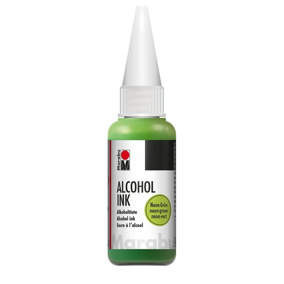 Marabu Alcohol Ink 20ml – 365 Neon Green