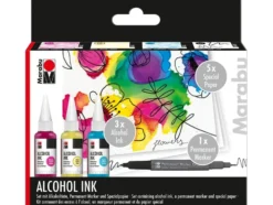 Marabu Alcohol Ink Sett – FLOWERS