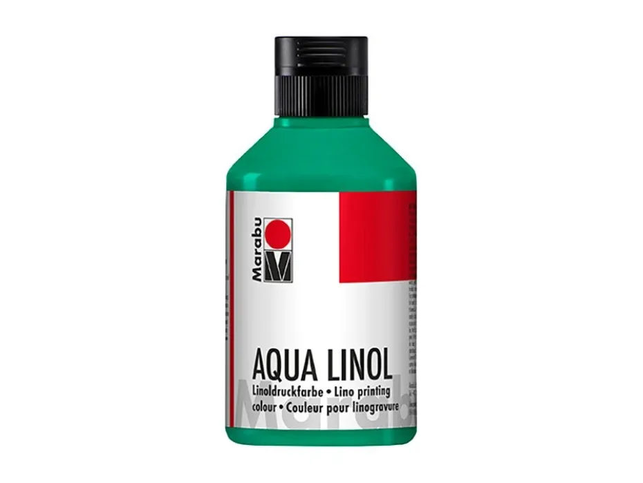 Marabu Aqua Lino 250ml – 097 Blågrønn