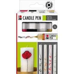 Marabu Candle Pen Sett – 4x25ml