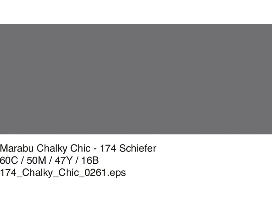Marabu Chalky-Chic 100ml – 174 Slate