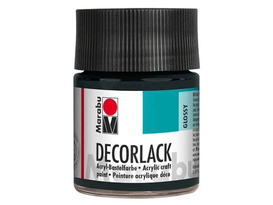 Marabu Decorlack Hobbymaling 50ml – 073 Sort